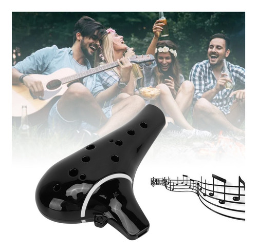 A Ocarina 12 Agujeros Ac Alto C Key Instrumento De Viento