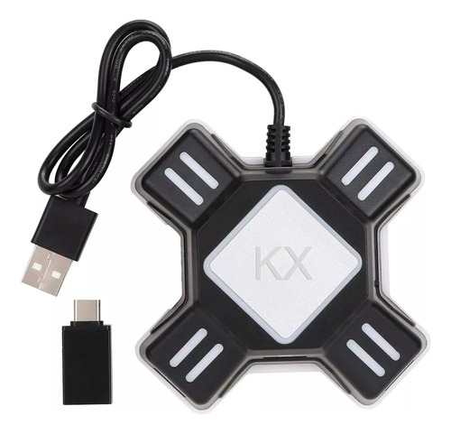 Adaptador Portátil Para Teclado Y Ratón Y Convertidor De Tec