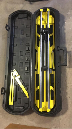 Cortadora De Cerámica 60 Cm Maletín Escuadra Regla Barovo