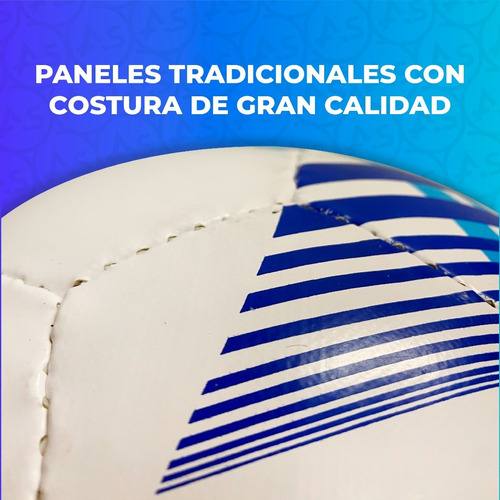 Pelota De Futbol N°5 Profesional Champions Cuero Sintetico