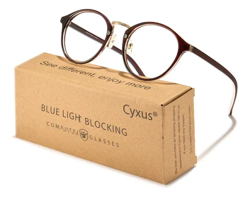 comprar Cyxus Lentes  De Bloqueo Luz Azul Anti Lentes Fatiga Redondo