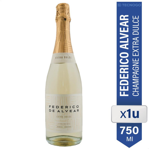 Champagne Espumante Federico Alvear Extra Dulce 750ml