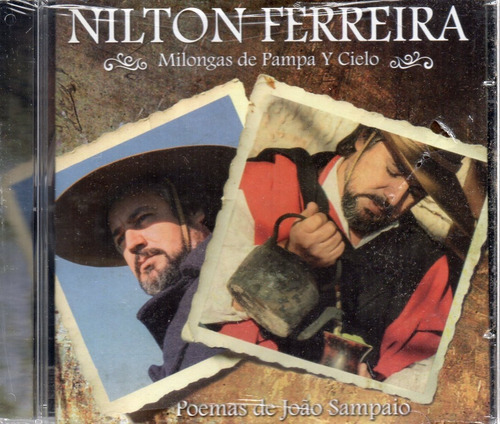 Cd Nilton Ferreira Milongas De Pampa Y Cielo Lacrado