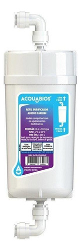 Refil Acquabios Ab1000 Carbon Cor Branco