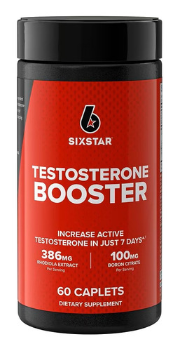 Testosterone Booster Six Star Muscletech Testosterona 60caps
