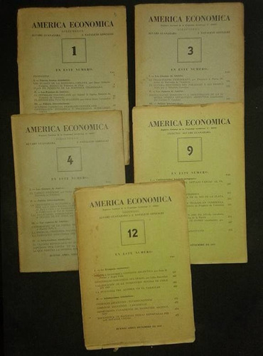Revista America Economica Varios Ejemplares