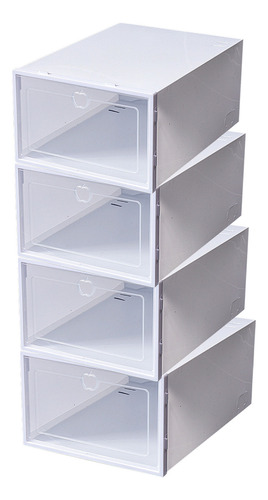 Cajón Plegable Para Zapatos, Transparente, Engrosado, Tipo C