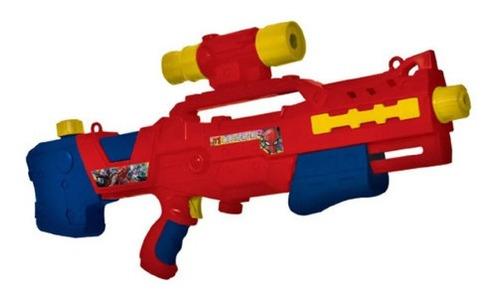 Pistola De Agua Spiderman Typhoon Water Gun Ditoys 2064