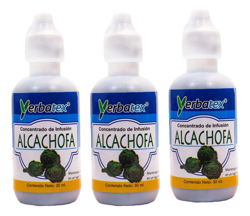 3 Té De Alcachofa En Gotas 30ml