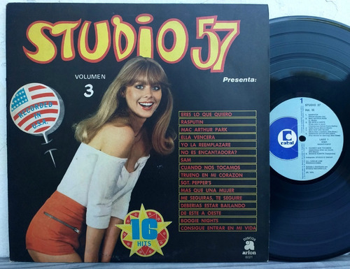 Studio 57 Volumen 3 - Lp Vinilo Año 1979 - Disco Funk