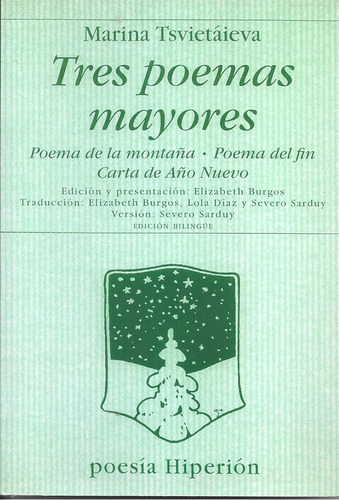 Tres Poemas Mayores - Marina Tsvietaieva