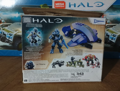Mega Bloks Halo Covenant Commander Jul Mdama Envio Grat Mr34 (Usado)