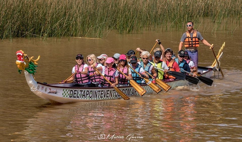 Imagen 2 de 5 de Dragon Boat Experience Tigre Team Building Delta Point Event