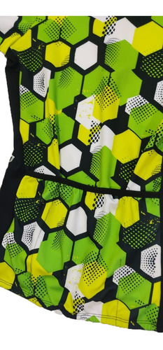 Remera Ciclismo Bodytherm Manga Corta Hombre Casaca - Olivos