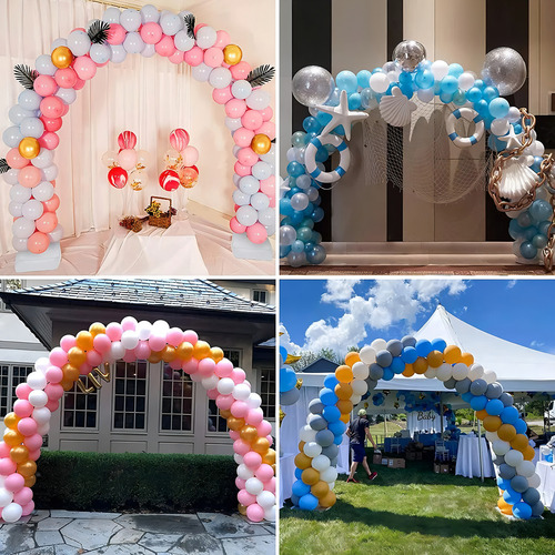 JUTANG Arco De Globos Bases Para Globos Decoracion Para Cumpleaños 2.7 X 3 Metros