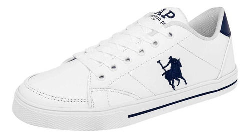 Tenis Junior American Polo 2377 Blanco 22-26 105-557