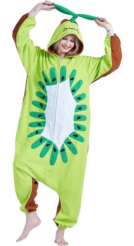 Kigurumis Ropa De Dormir De Diseño De Fruta Kiwi Talla Xl