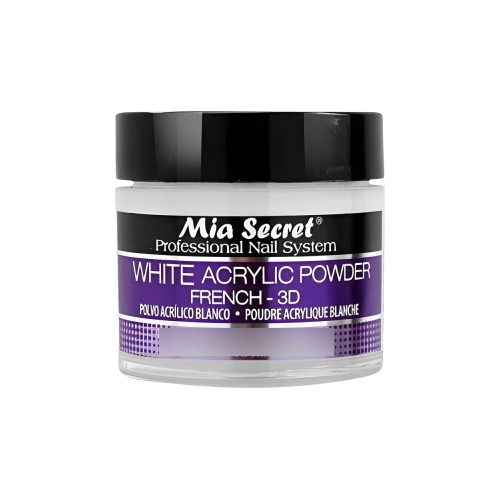 Mia Secret Polimero Profesional Cover Blanco 3d (30 G)