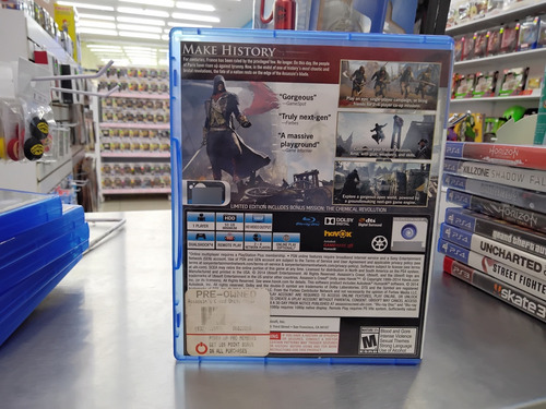 Assassins Creed Unity Ps4 Usado (Usado)