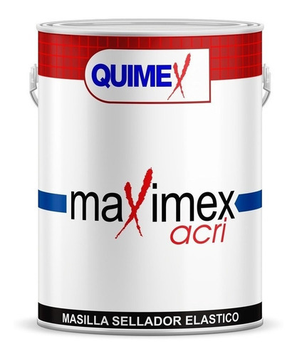 Masilla Sellador Elastico Masimex Acri Blanca 1kg Quimex3025