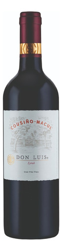 Vino Don Luis Reserva Syrah Cousiño Macul