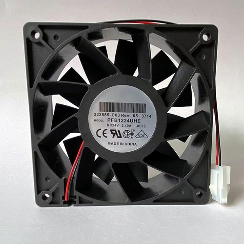 Pfb1224uhe Ventilador Dc24v 2 40a 12cm 4 724 In L 4 724 In W