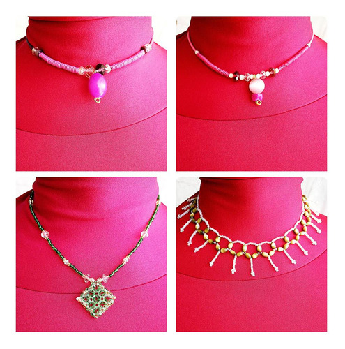 Pack De 12 Collares Originales Para Damas