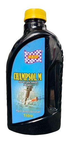 Kit C/ 3 Raid Champsol M Óleo De Corte Solúvel Em Água