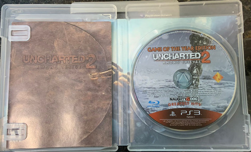 Jogo Uncharted 2 Among Thieves Ps3 Mídia Física Original (Usado)