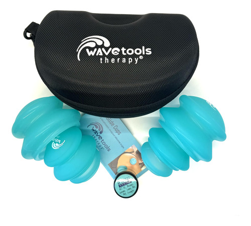 Wavetools Therapy Glide Silicone Sport Cupping Juego De 6 T.