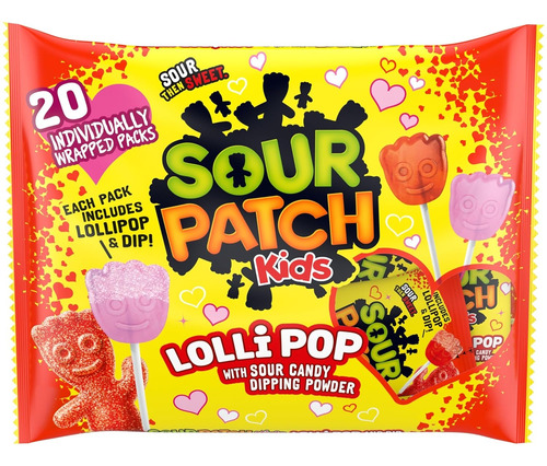 Sour Patch Kids Chupetas Acidas