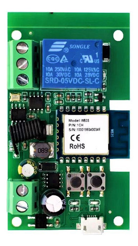 Interruptor Relé Wifi 5v-12v-24v Inteligente Automação Alexa