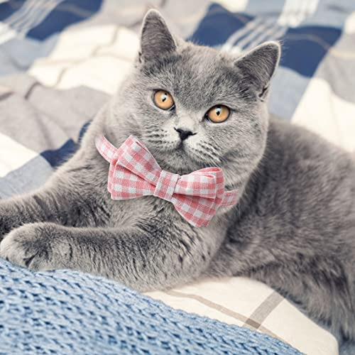 Aiitle Collar De Gato Separable Con Linda Pajarita Y Campana