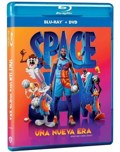 Space Jam Una Nueva Era | Blu Ray + Dvd Lebron James Nuevo