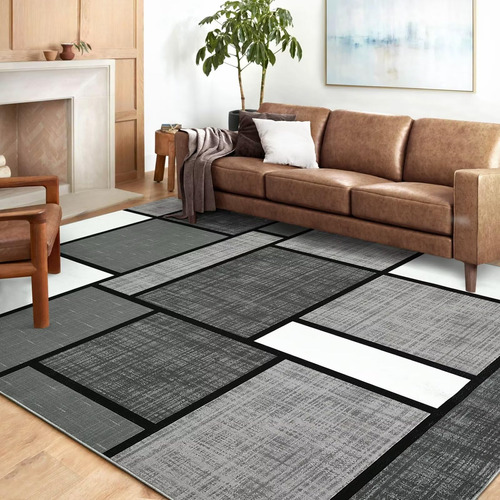 Alfombra 240 X 300 Cm, Antideslizante, Reversible, Lavable,