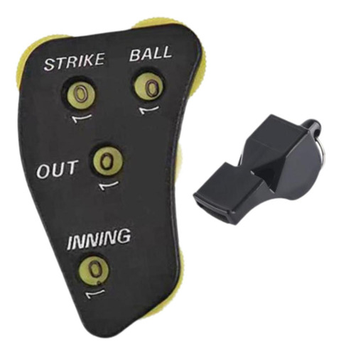 Béisbol Umpire De Béisbol Basal Balls Strike Outs Entradas