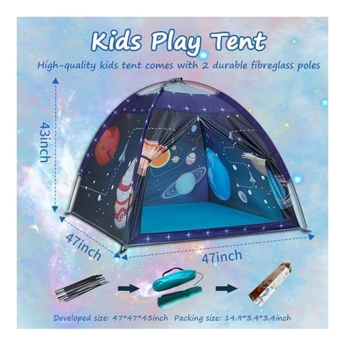 Mnagant Space World Play Tent-kids Galaxy Dome Playhouse Y X