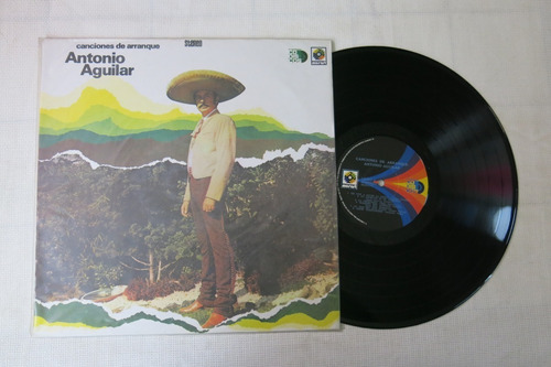 Vinyl Vinilo Lp Acetato Antonio Aguilar Canciones De Arranqu