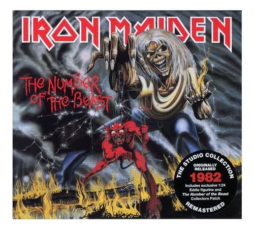 Iron Maiden The Number Of The Beast Cd Nuevo Musicovinyl