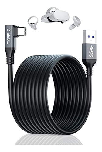 Cable Usb De 16 Pies Para Auriculares Oculus Quest Vr