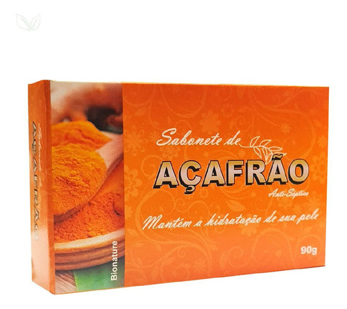 Sabonete De Açafrão - 90g