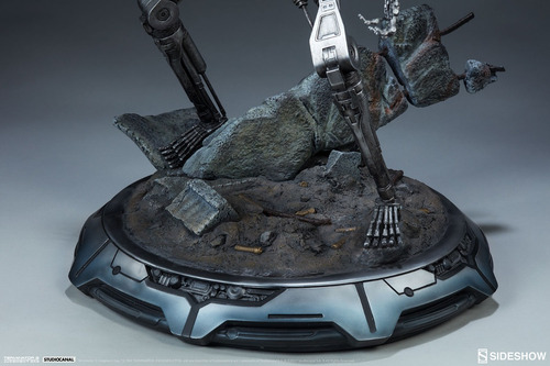 Terminator T-800 Endoskeleton Estatua Sideshow