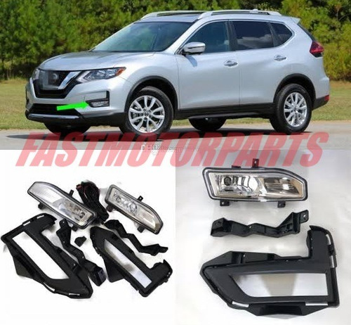 Imagen 3 de 4 de Faros Neblineros Nissan X-trail 2018 2021
