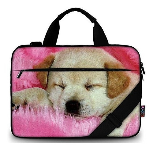 Funda De Hombro Compatible Con 14.5 15 15.4 15.6 Sleepy Dog