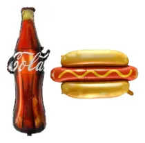 Comprar 1 Globo Coca Cola Gaseosa + 1 Globo Pancho Salchicha