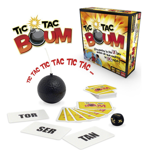 Juego De Mesa Tic Tac Boum Goliath Games