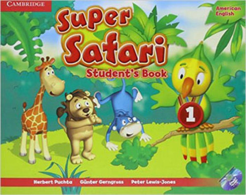 Super Safari 1 - Student's Book With Dvd-rom - American Engl