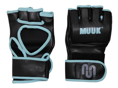 Guantilla Mma Ko Muuk Negro-cyan