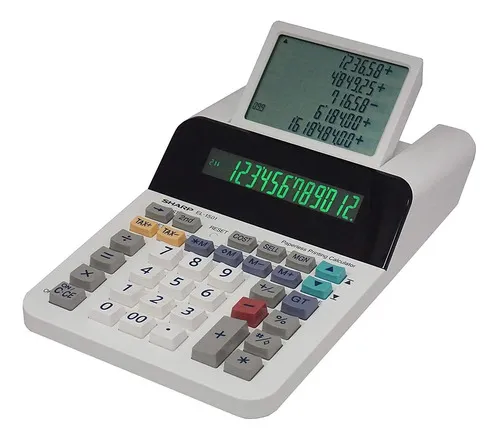 Calculadora Sharp El-1501 Sin Papel Inalámbrica