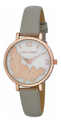 Reloj Mujer Laura Ashley La31099rg Cuarzo Pulso Oro Rosa En 